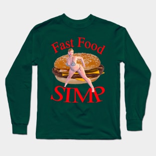 Fast Food Simp Long Sleeve T-Shirt